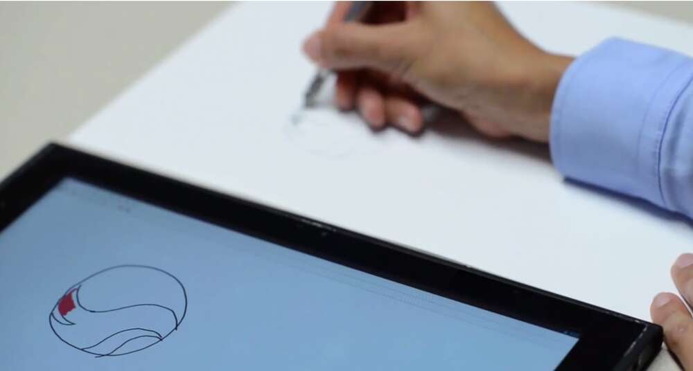 Qualcommin uusi tekniikka siirtää piirrokset paperilta tabletille reaaliaikaisesti